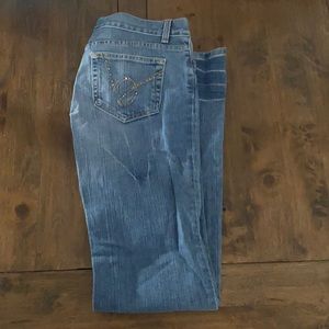 Bebe Wide Leg Jeans